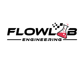 Flow Lab Engineering logo design by cintoko