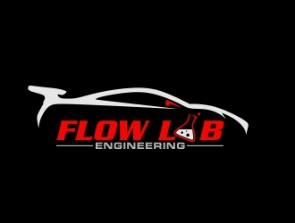 Flow Lab Engineering logo design by ElonStark