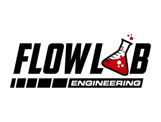 Flow Lab Engineering logo design by karjen