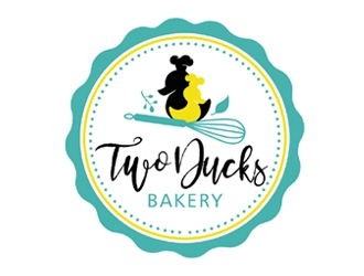 Two Ducks Bakery logo design by ingepro