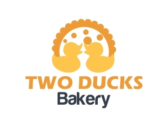 Two Ducks Bakery logo design by ElonStark