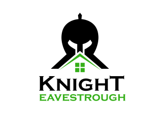 Knight Eavestrough logo design by serprimero