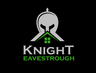 Knight Eavestrough logo design by serprimero