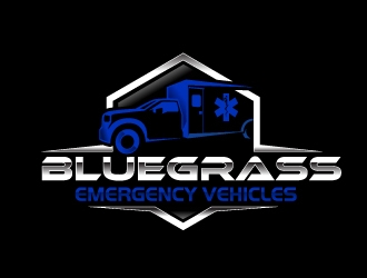 Bluegrass Emergency Vehicles logo design by Kanenas