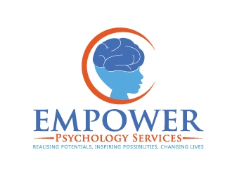 Empower Psychology Services logo design by 35mm