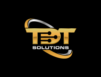 TDT SOLUTIONS logo design by shadowfax