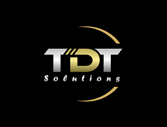 TDT SOLUTIONS logo design by Gopil