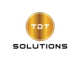 TDT SOLUTIONS logo design by Franky.