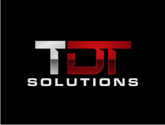 TDT SOLUTIONS logo design by BintangDesign