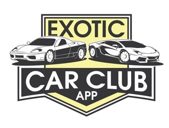 Car Club App logo design by DreamLogoDesign