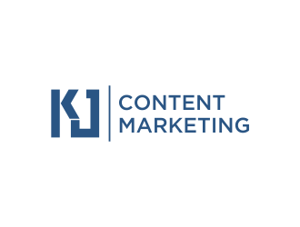 KJ Content Marketing logo design by oke2angconcept