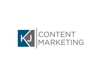 KJ Content Marketing logo design by dewipadi