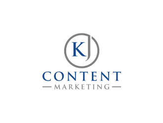 KJ Content Marketing logo design by bricton