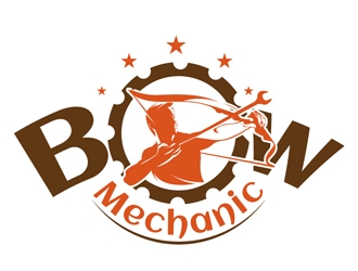 Bow Mechanic  logo design by DreamLogoDesign