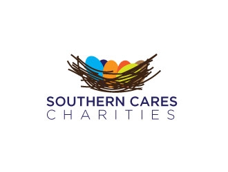 Southern Cares Charities logo design by Erasedink