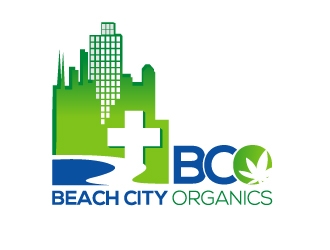 Beach City Organics  logo design by dshineart