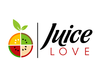 JUICE LOVE logo design by JessicaLopes