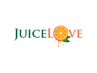 JUICE LOVE logo design by BeDesign