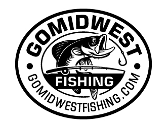 GoMidwestFishing.com logo design by ORPiXELSTUDIOS