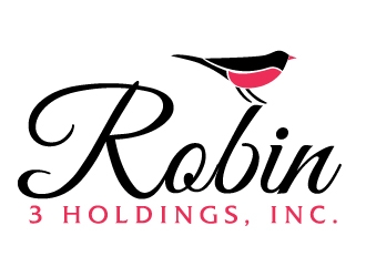 Robin - 3 Holdings, Inc.  logo design by ElonStark