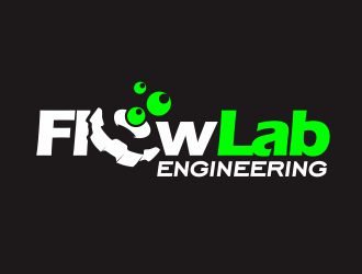 Flow Lab Engineering logo design by YONK