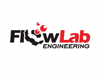 Flow Lab Engineering logo design by YONK