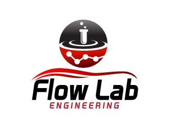 Flow Lab Engineering logo design by Dawnxisoul393