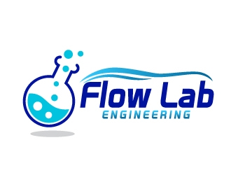 Flow Lab Engineering logo design by Dawnxisoul393