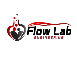 Flow Lab Engineering logo design by Dawnxisoul393