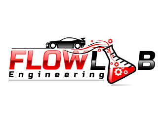 Flow Lab Engineering logo design by rgb1