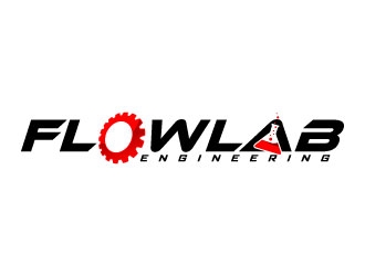 Flow Lab Engineering logo design by daywalker