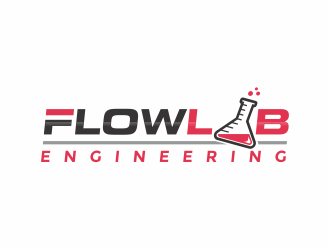 Flow Lab Engineering logo design by mutafailan