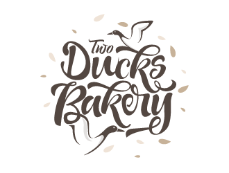 Two Ducks Bakery logo design by schiena