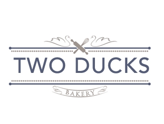 Two Ducks Bakery logo design by samueljho