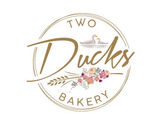Two Ducks Bakery logo design by REDCROW