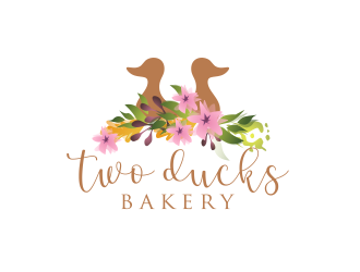 Two Ducks Bakery logo design by serprimero