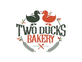 Two Ducks Bakery logo design by sanworks