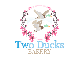 Two Ducks Bakery logo design by reight