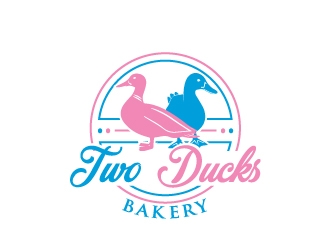 Two Ducks Bakery logo design by samuraiXcreations