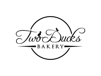 Two Ducks Bakery logo design by akhi