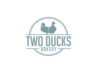 Two Ducks Bakery logo design by lj.creative