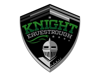 Knight Eavestrough logo design by DreamLogoDesign