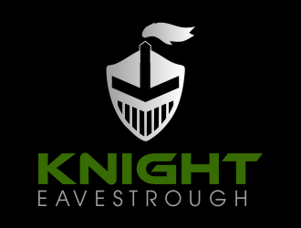 Knight Eavestrough logo design by JessicaLopes