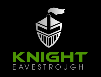 Knight Eavestrough logo design by JessicaLopes