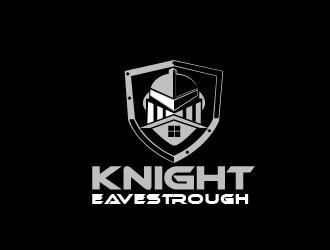 Knight Eavestrough logo design by art-design