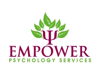 Empower Psychology Services logo design by ElonStark