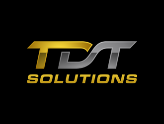 TDT SOLUTIONS logo design by alby