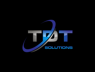 TDT SOLUTIONS logo design by goblin