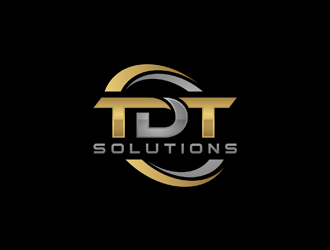 TDT SOLUTIONS logo design by ndaru
