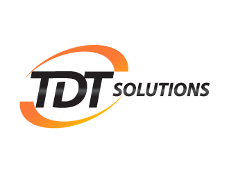TDT SOLUTIONS logo design by kgcreative